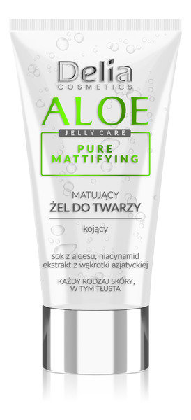 Delia Delia Cosmetics Aloe Jelly Care Matujący Żel do twarzy 50ml