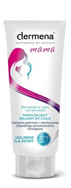 DERMENA Dermena Mama Nawilżający Balsam do ciała dla kobiet w ciąży i po porodzie 200ml