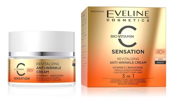 Фото - Крем і лосьйон Eveline Cosmetics  C SENSATION - REVITALIZING ANTI-WRINKLE CREAM - Rewita 