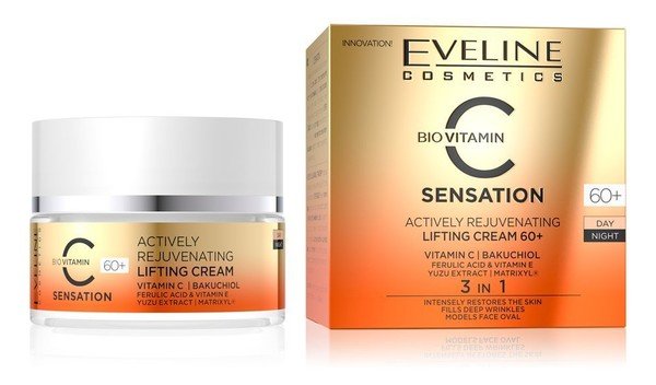 Eveline cosmetics C Sensation Krem Liftingujący 60+ 50ml EVEL-6013