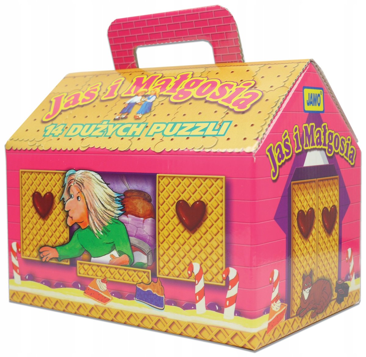 Puzzle Jaś i Małgosia układanka Duże Elementy