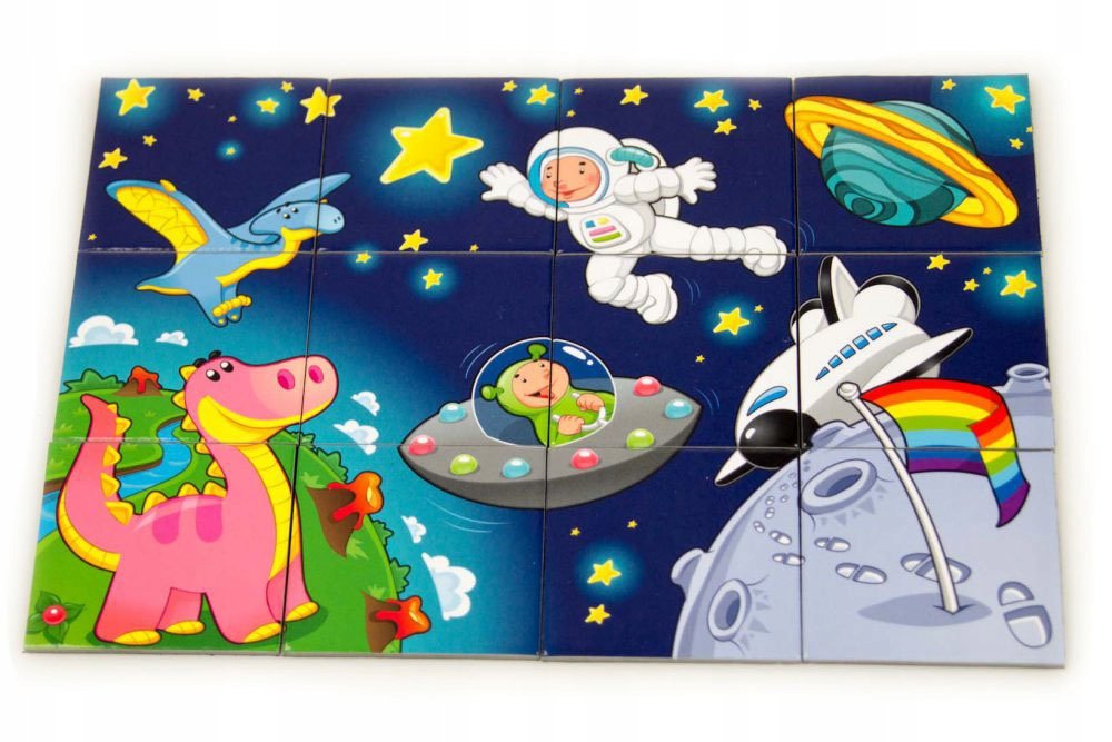 Układanka magnetyczna Magnes Kosmos Puzzle