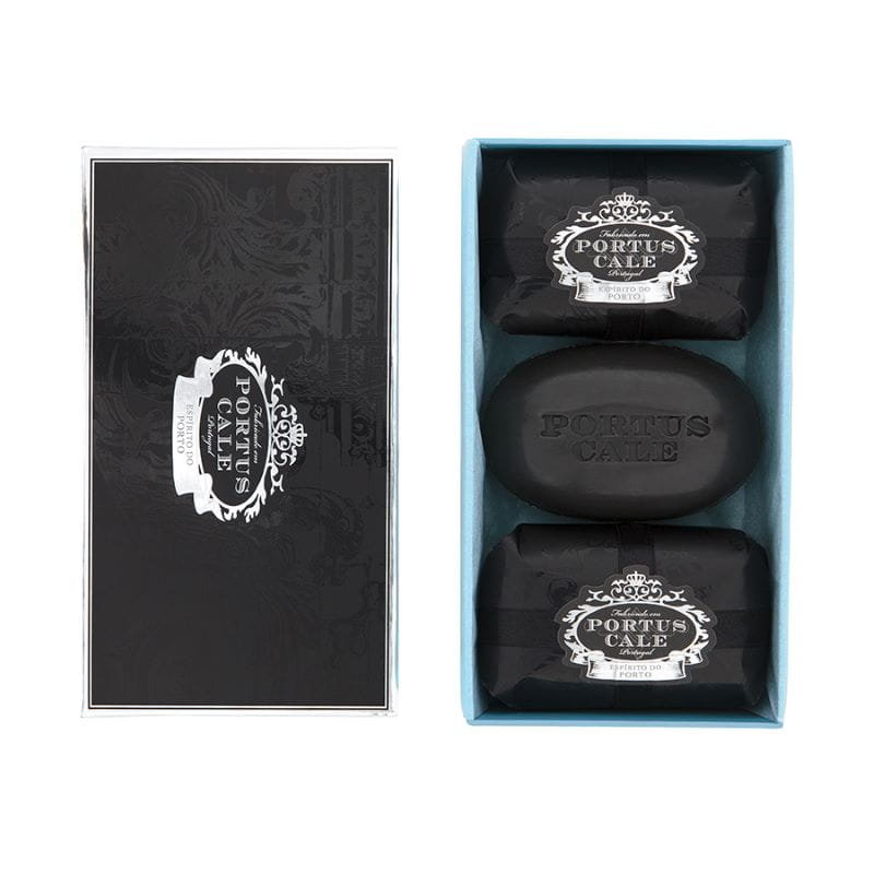 Mydła w kostce Castelbel Black Edition 3szt