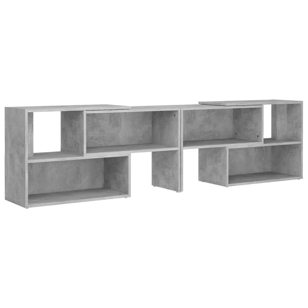 vidaXL Szafka pod TV, szarość betonu, 149x30x52 cm, płyta wiórowa