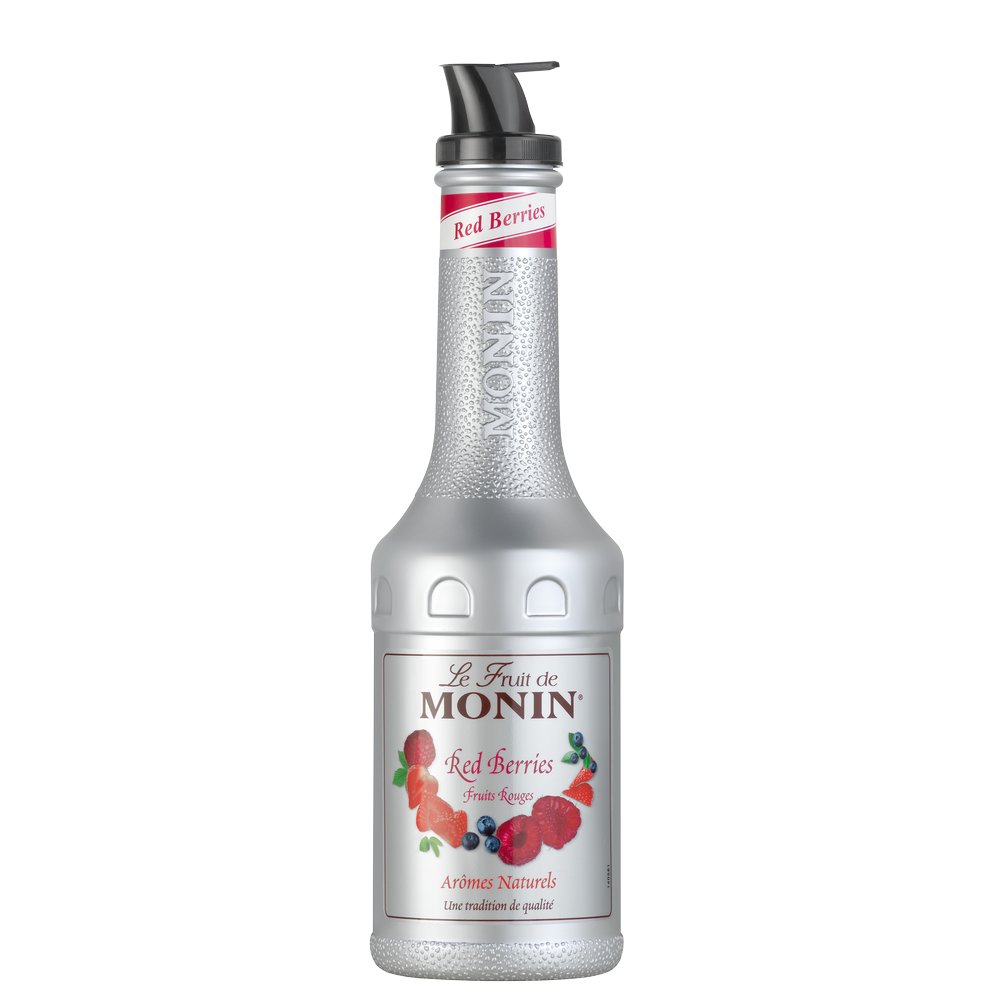 MONIN PUREE RED BERRIES - puree czerwone jagody 1ltr