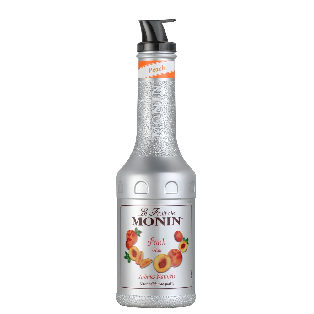 Monin Puree Peach 1L - brzoskwinia