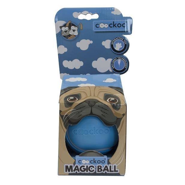 Coockoo Zabawka Magic Ball 9cm Piłka (niebieska)