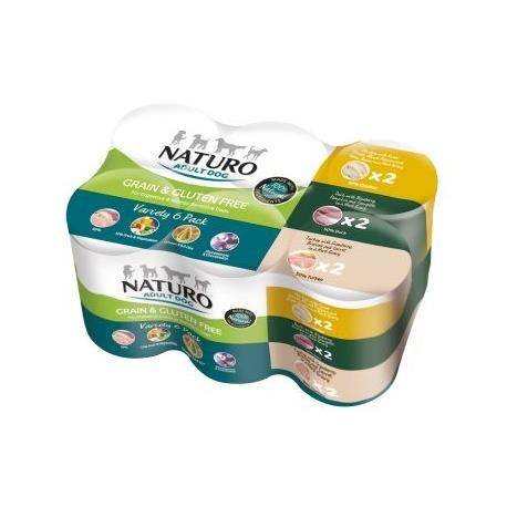 Naturo Adult Pies Pakiet GRAIN & GLUTEN FREE 6x390g MZ_10