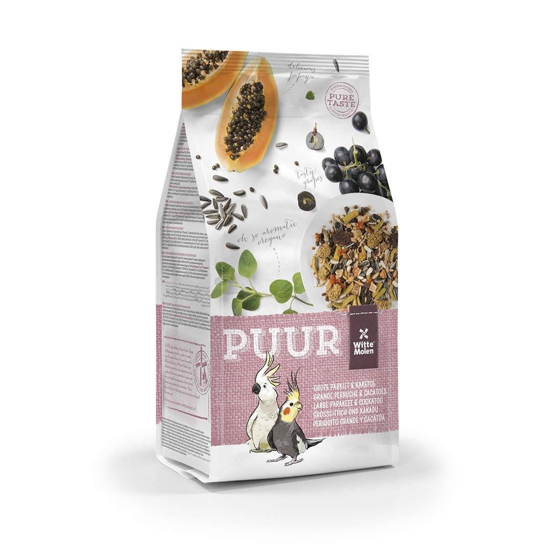 Witte Molen WITTE MOLEN PUUR LARGE PARAKEETS d/duż papug 750g