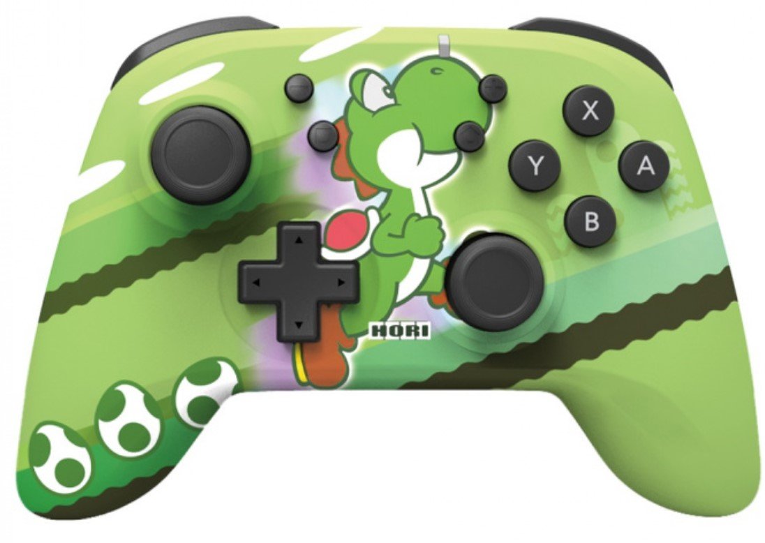 Kontroler bezprzewodowy do Nintendo Switch HORI Wireless Horipad - Yoshi