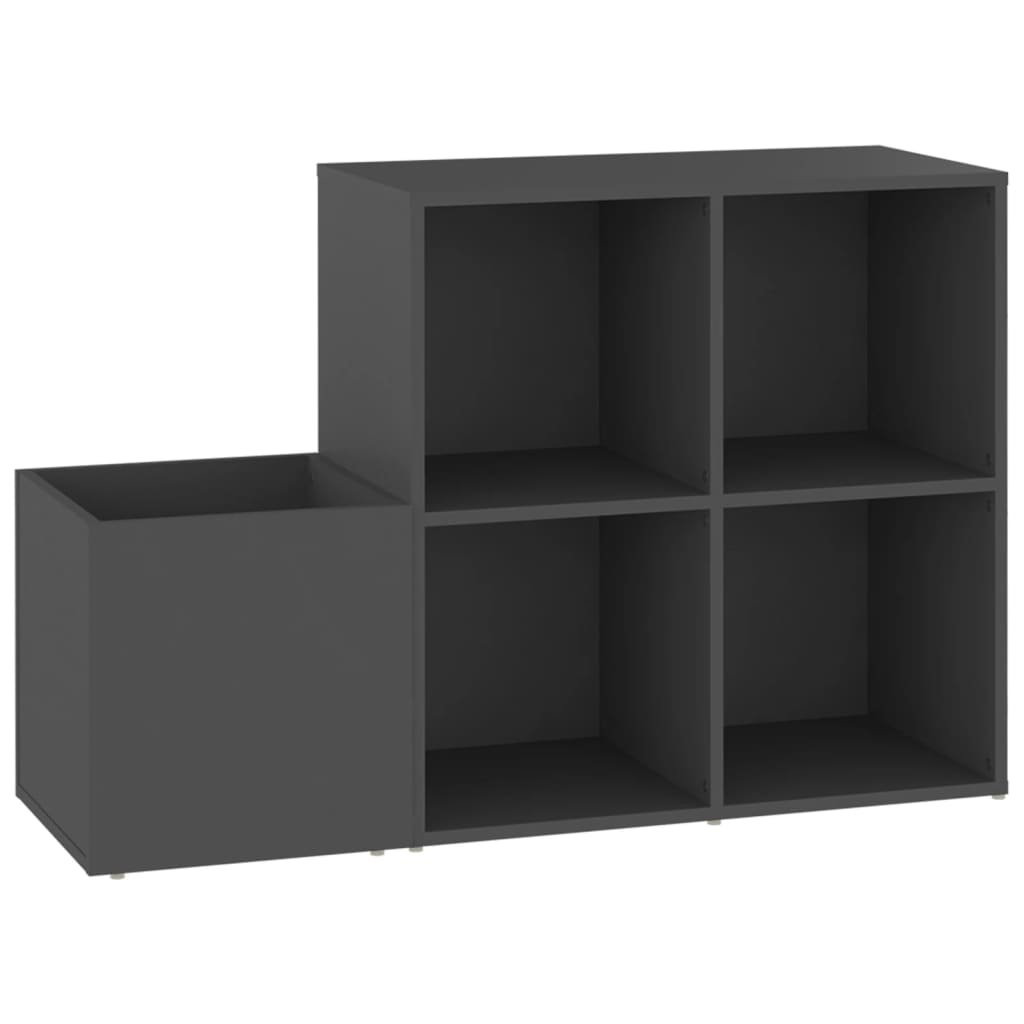 vidaXL Szafka na buty, szara 105x35,5x70 cm, płyta wiórowa