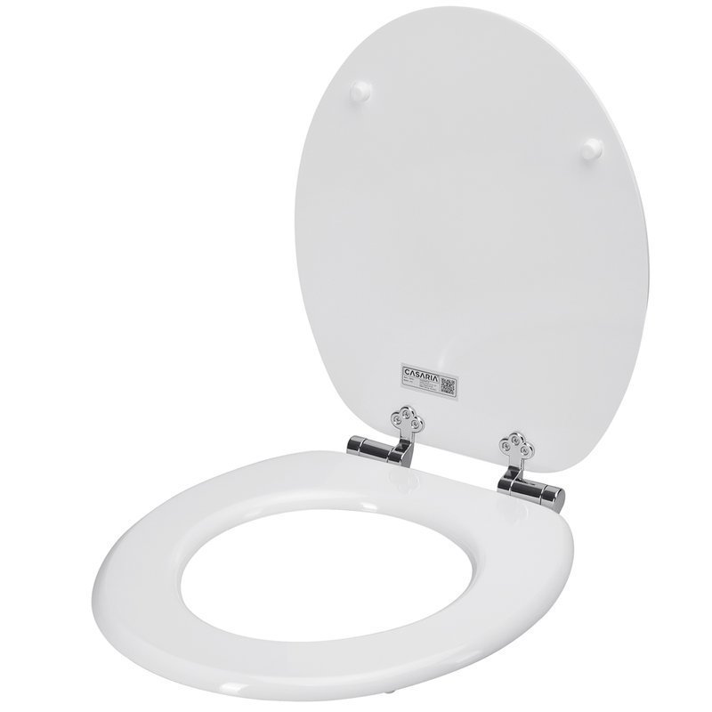 Deska Sedesowa Wc Wolnoopadająca Biała Mdf
