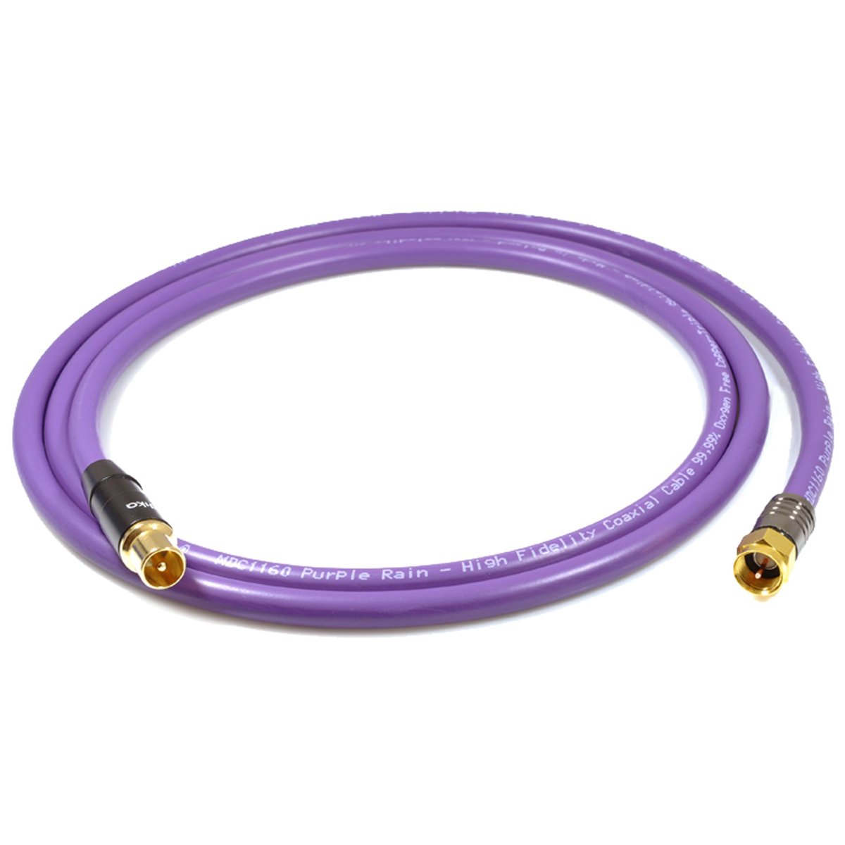 Kabel antenowy wtyk IEC - wtyk F Melodika MDANTWF15 1,5m : Długość - 1,5m