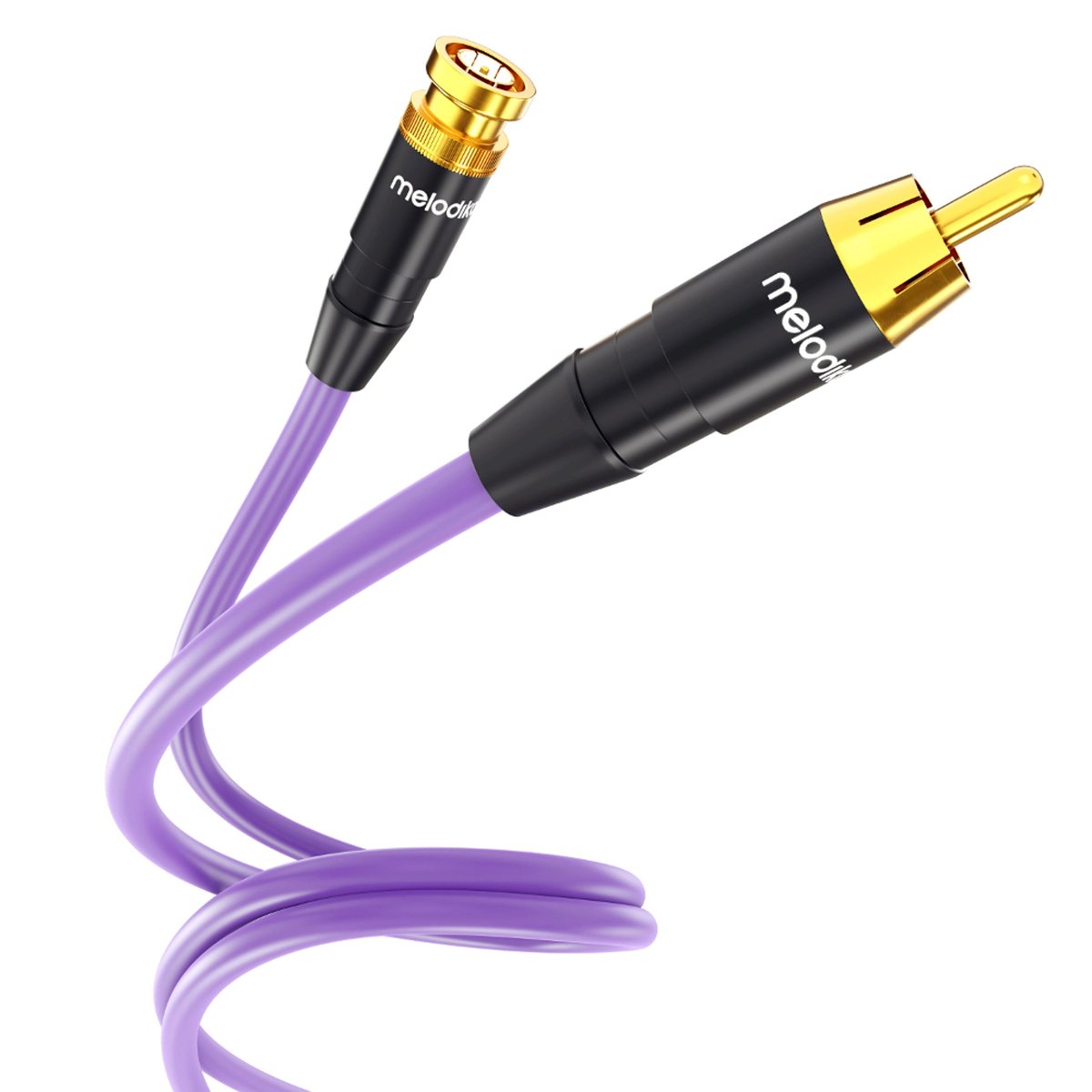 Фото - Дрiт i кабель RCA Kabel koaksjalny  - BNC Melodika MDBNR60 6m 6m ✦ SALON ✦ ZAPYTAJ O RABA 