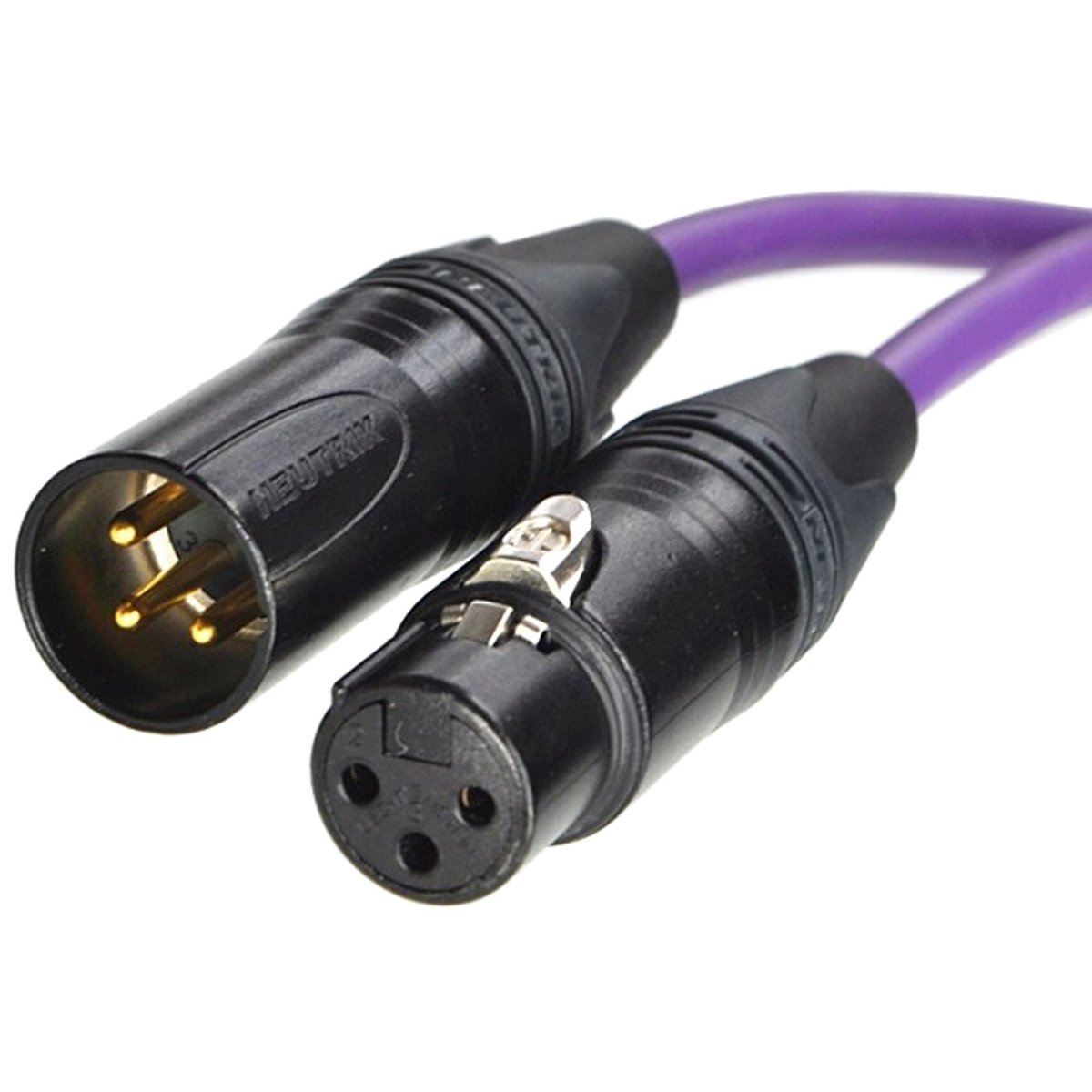 Kabel XLR - XLR Melodika Purple Rain MD1X05 0.5m 0,5m ✦ SALON ✦ ZAPYTAJ O RABAT ✦ RATY 30x0%