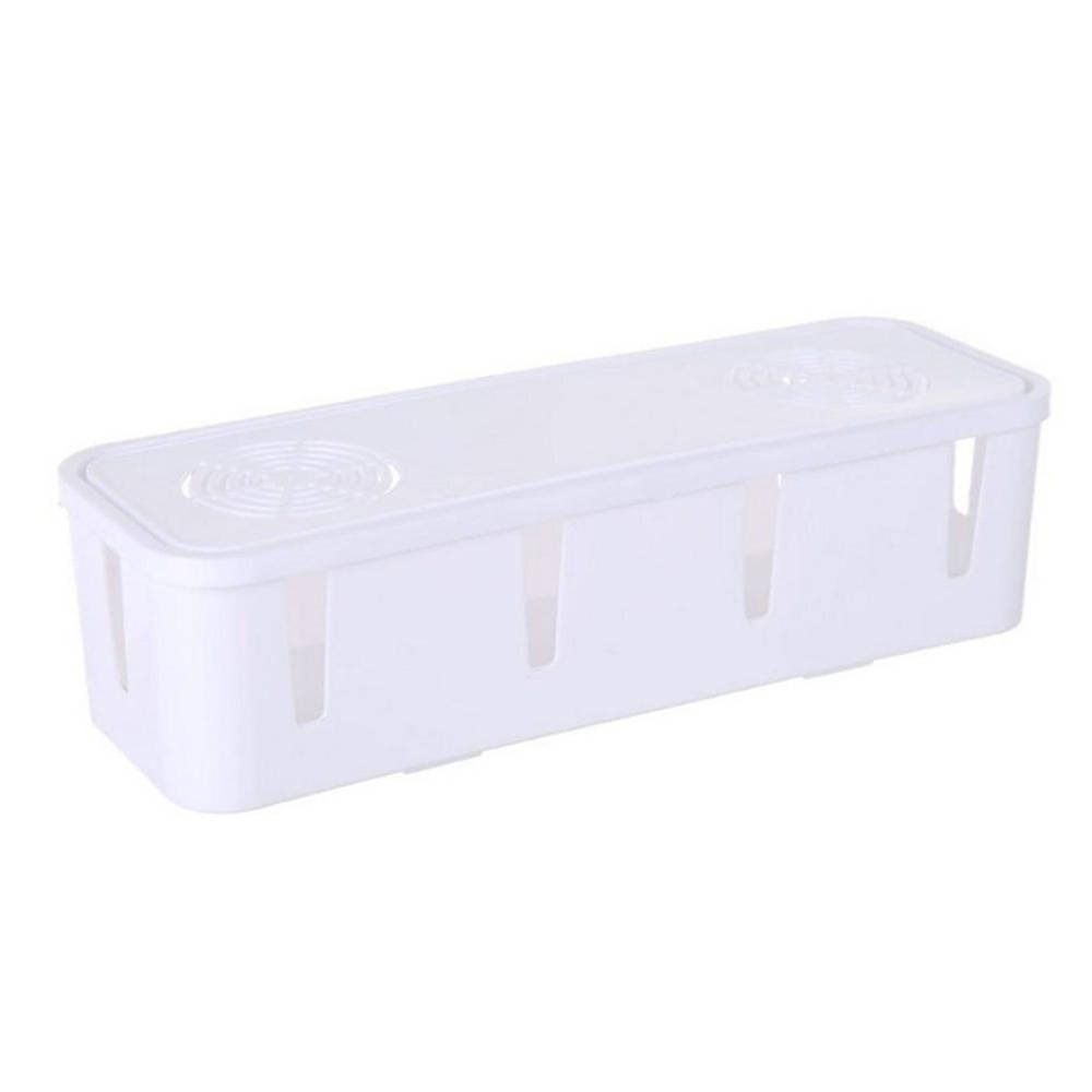 Strado Plastikowe pudełko na kable z otworami (Białe) DNCABLEBOXHOLE.WHITE
