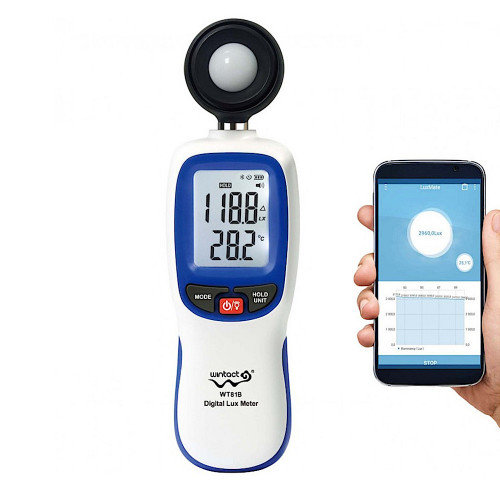 Luksomierz WINTACT WT81B Bluetooth Android