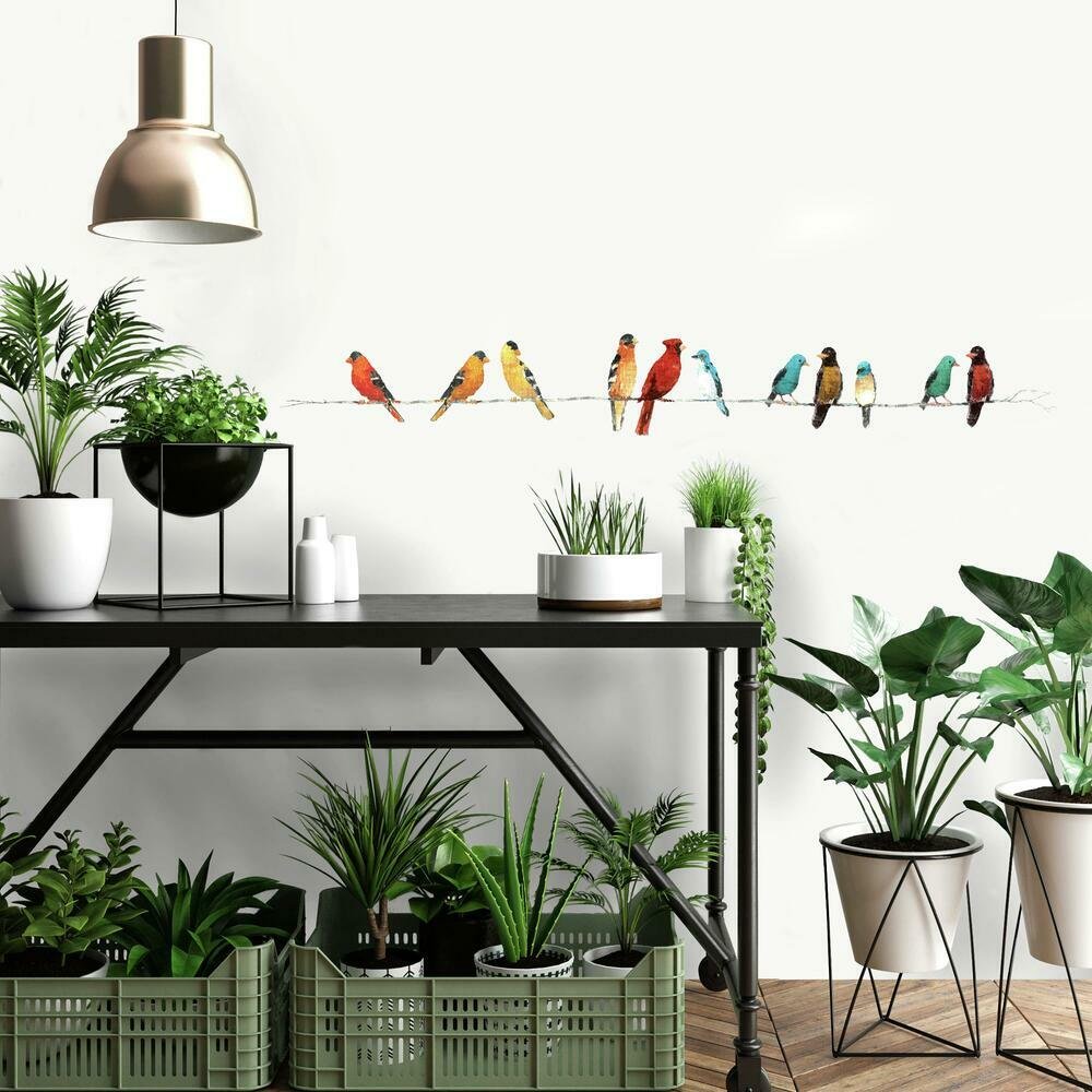 Naklejka Dekoracyjna Ptaszki Rmk3855Scs