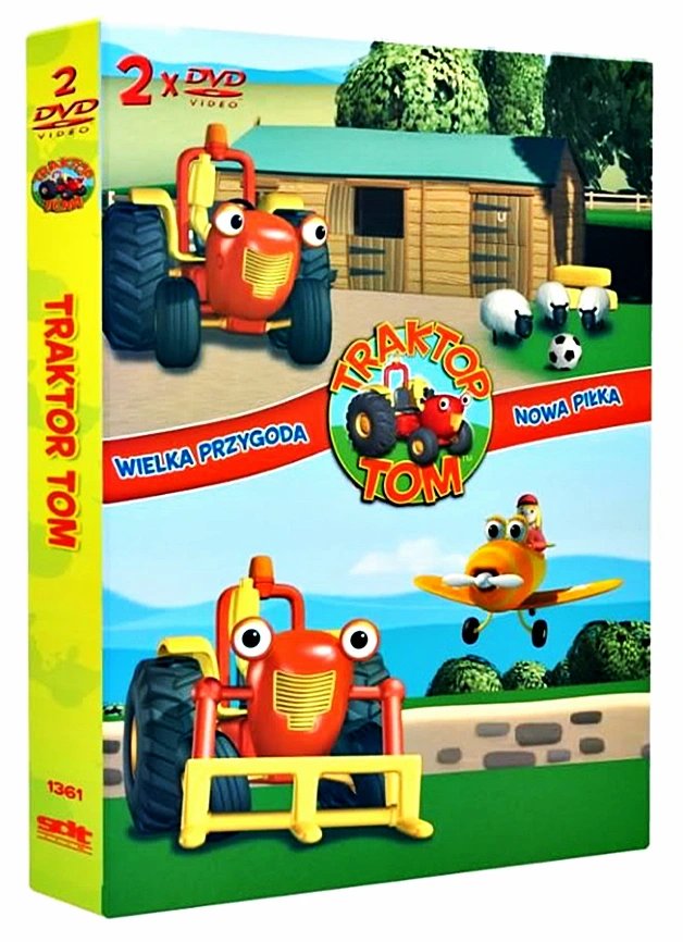 Bajka DVD Traktor Tom Wielka przygoda Nowa piłka