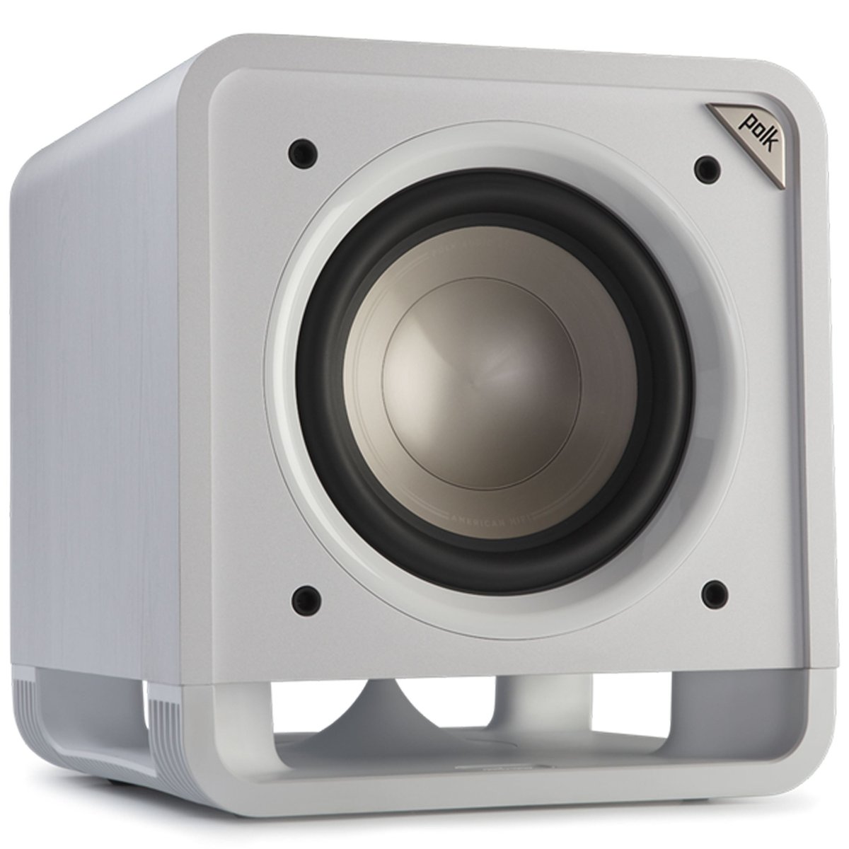 Polk Audio HTS 10 - Subwoofer aktywny z technologią Power Port Biały