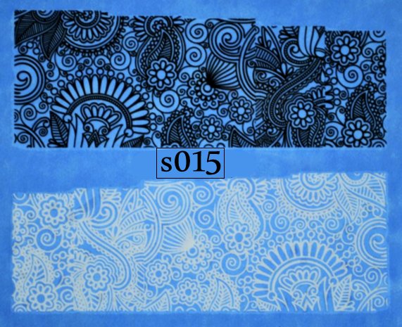 Naklejki wodne na paznokcie - nr S015