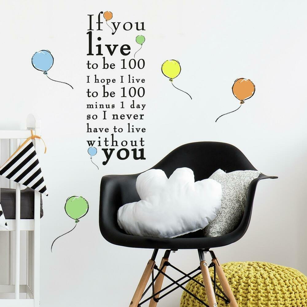 Naklejka Dekoracyjna Napis Kubuś Puchatek I Przyjaciele Rmk2436Scs