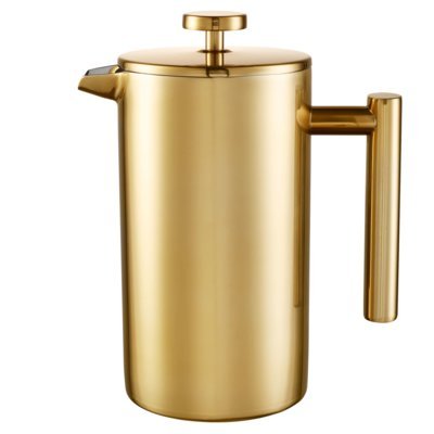 Zaparzacz do kawy French Press DUKA BARISTA 1100 ml złoty stal nierdzewna