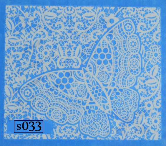 Naklejki wodne na paznokcie - nr S033