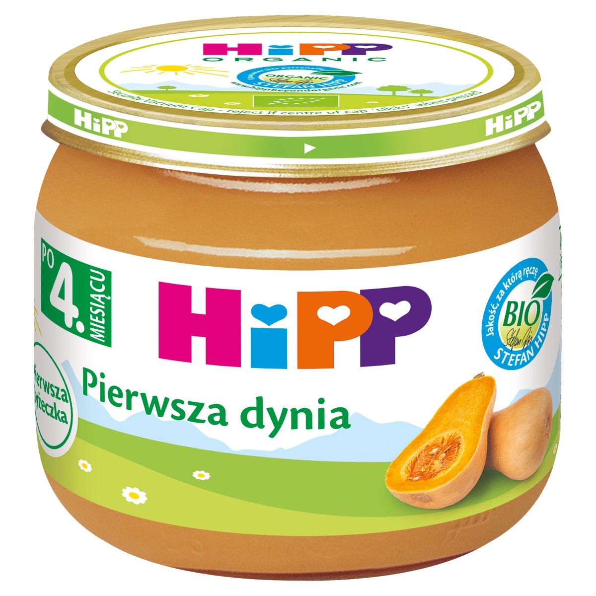 Hipp Pierwsza dynia po 4. miesiącu 80 g Bio