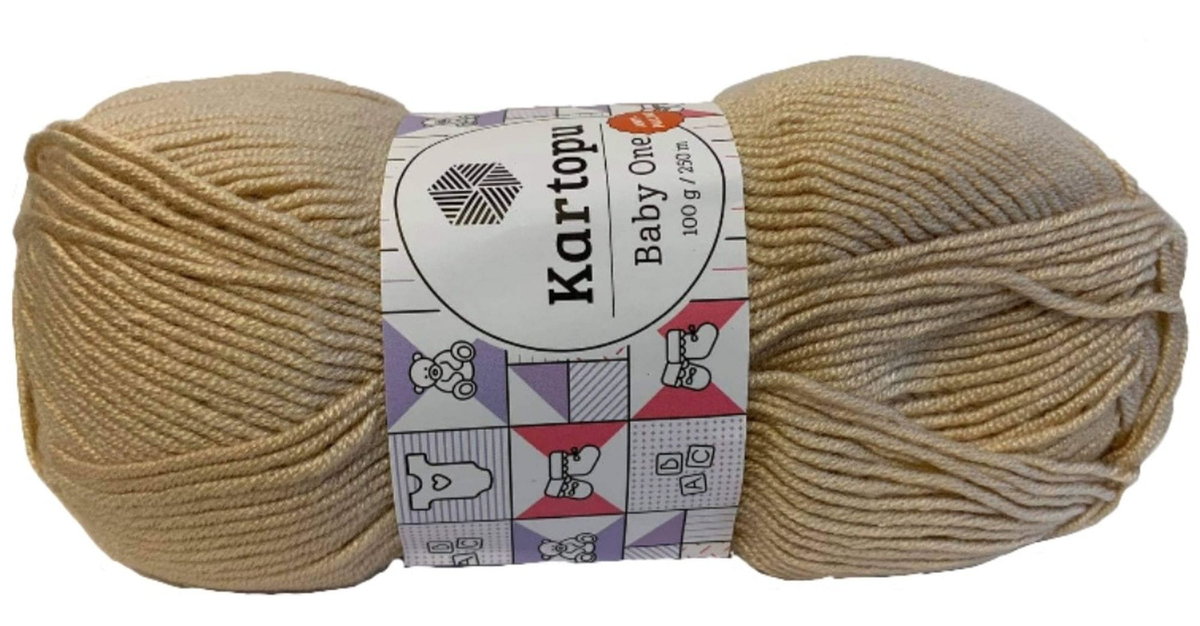 Made in Turkey Włóczka Kartopu Baby One Anti - Pilling  ( K855) 20731015_20210412155831