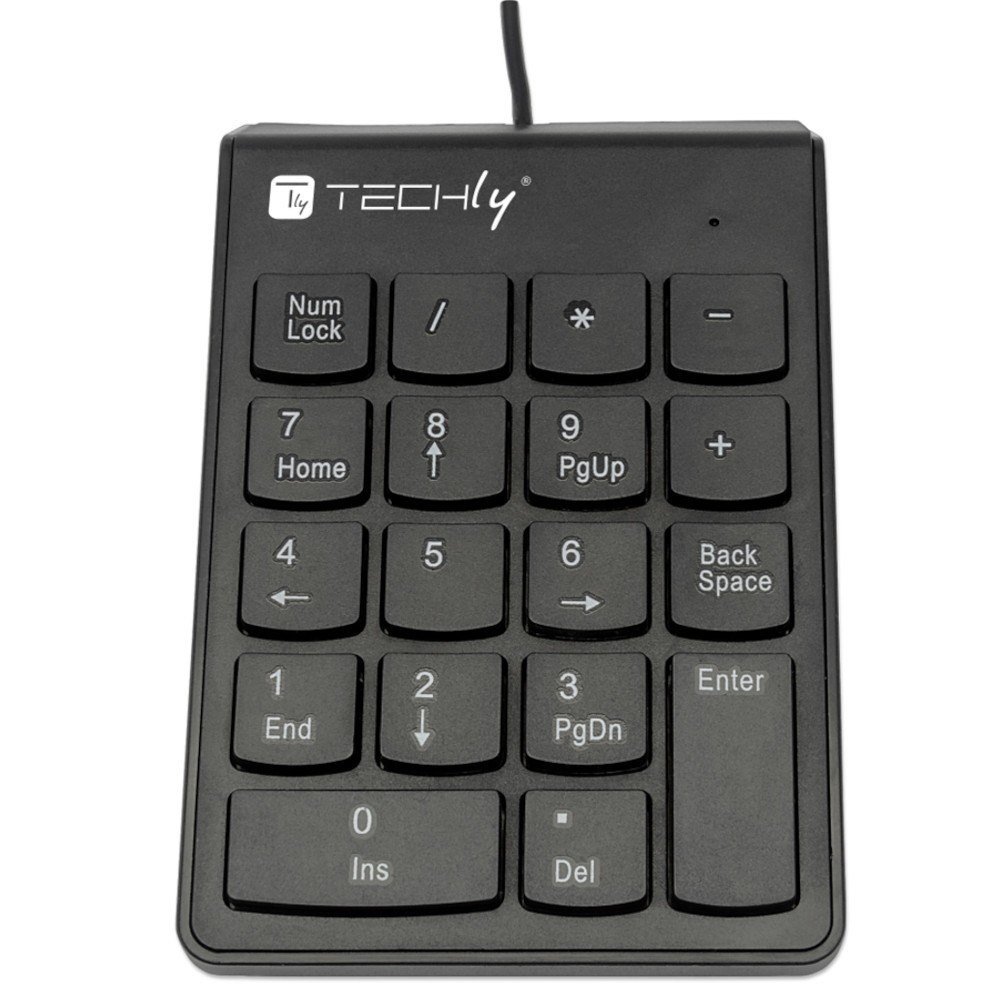 Techly SLIM PL IDATA KP-BLKTY