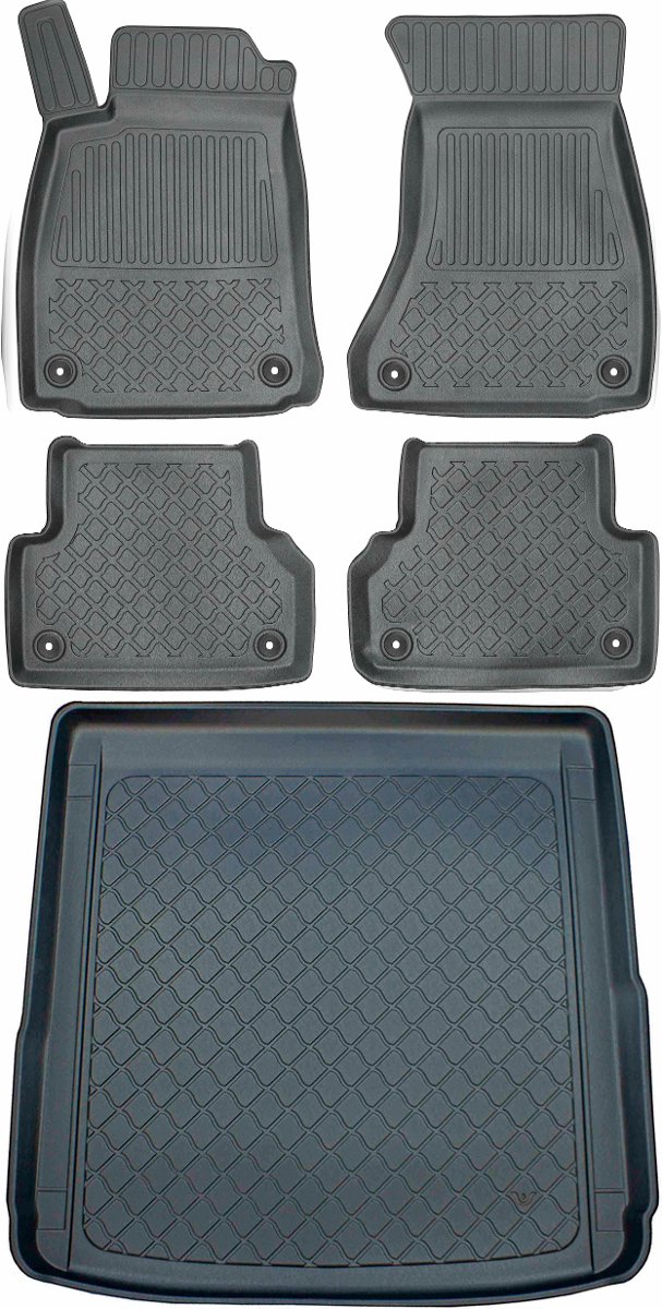 Audi A4 B9 Kombi / Allroad od 11.2015r. Bagażnik ARISTAR 193217G + Dywaniki ARISTAR 603217