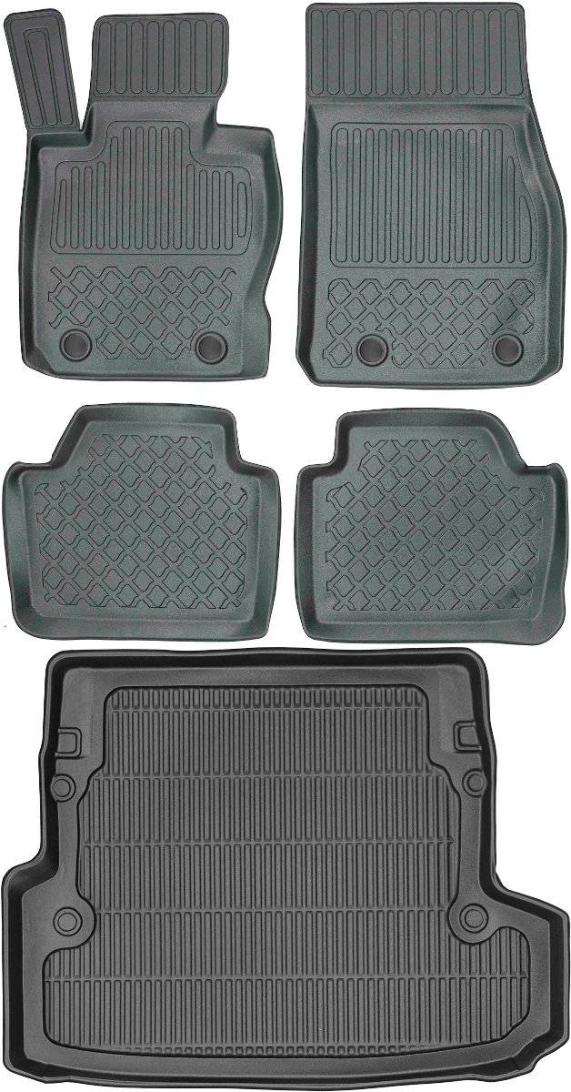 BMW 3 F31 Touring 2012-2018 Bagażnik MAX-DYWANIK 910208 + Dywaniki ARISTAR 603154