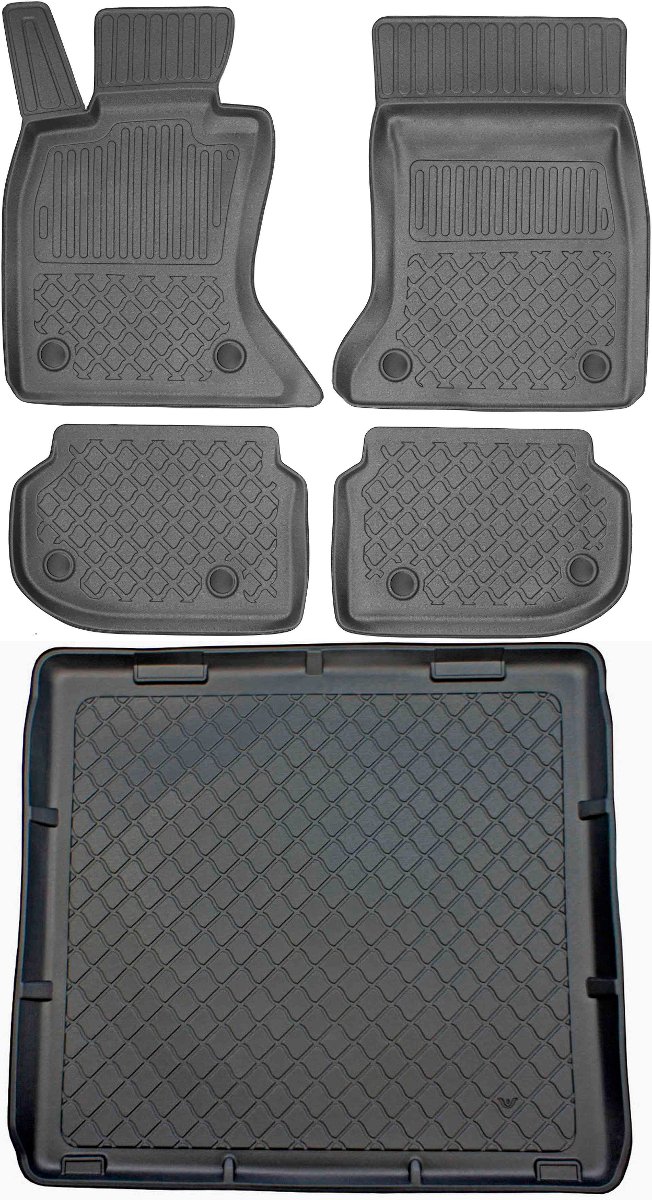 BMW 5 F11 Kombi od 03.2010-2013r. Bagażnik ARISTAR 192066G + Dywaniki ARISTAR 603165
