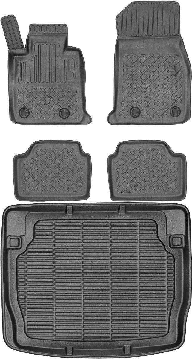 BMW 1 F20 Hatchback 2011-2019 Bagażnik MAX-DYWANIK 910202 + Dywaniki ARISTAR 603153