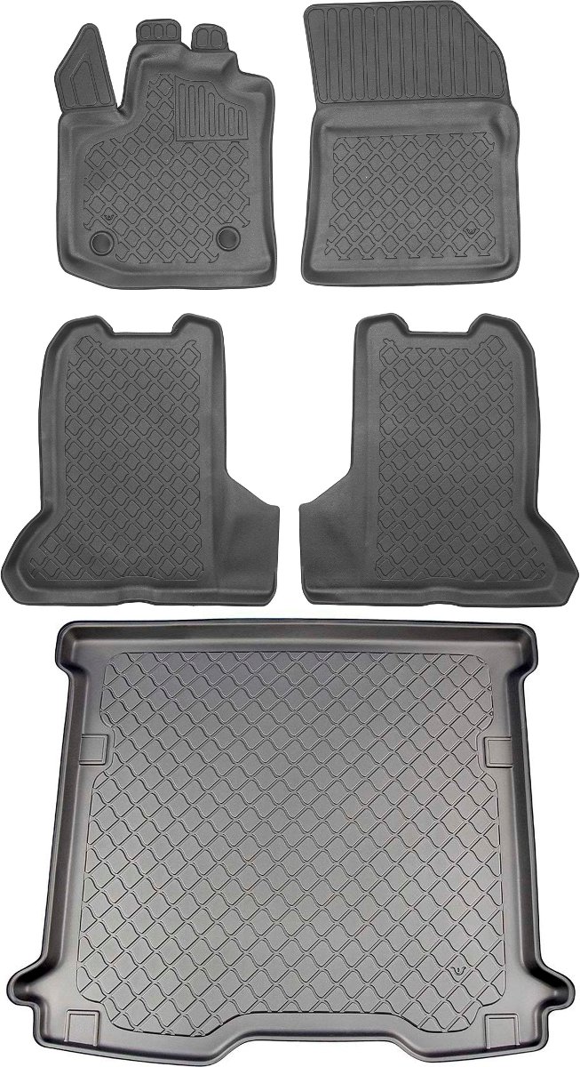 Dacia Dokker Van od 11.2012r. Bagażnik ARISTAR 193054G + Dywaniki ARISTAR 603054