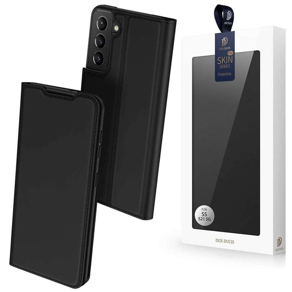 Dux Ducis Etui Skin Pro Galaxy S21, czarne 6934913054444