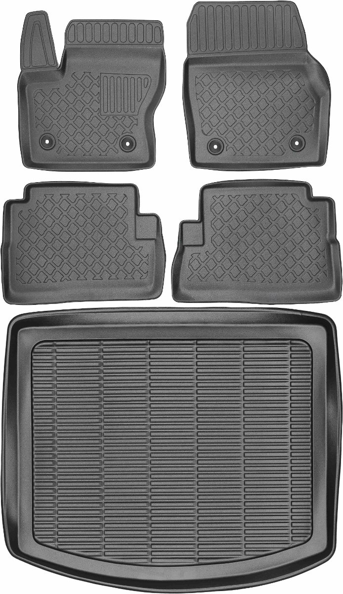 Ford Kuga II SUV 2013-2019 Bagażnik MAX-DYWANIK 910515 + Dywaniki ARISTAR 603119