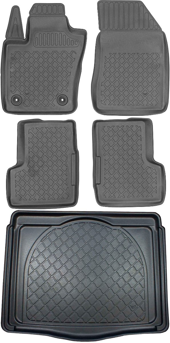 Jeep Renegade SUV od 09.2014-06.2018r. Bagażnik ARISTAR 192689G + Dywaniki ARISTAR 602689