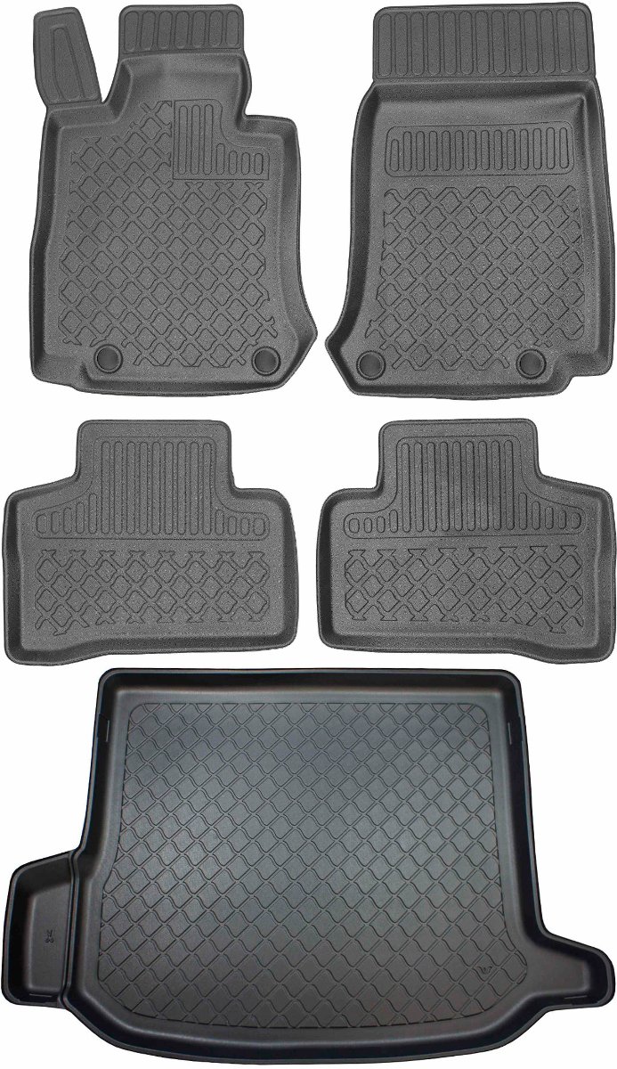 Mercedes GLC  Coupe od 09.2016r. Bagażnik ARISTAR 193357G + Dywaniki ARISTAR 603351