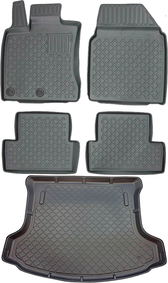 Nissan Qashqai +2 SUV od 10.2008-01.2014r. Bagażnik ARISTAR 192913G + Dywaniki ARISTAR 602910