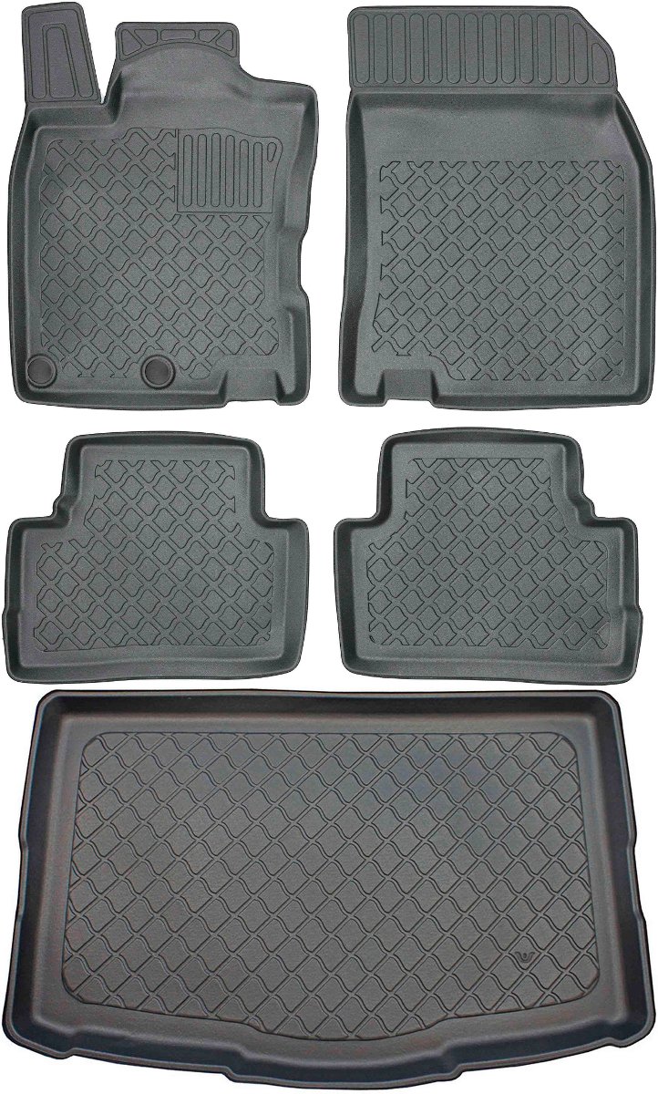 Nissan Qashqai II SUV od 02.2014r. Bagażnik ARISTAR 193245G + Dywaniki ARISTAR 603244