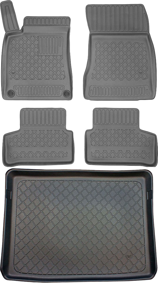 Mercedes B-Klasa W247 MinIVan od 01.2019r. Bagażnik ARISTAR 192727G + Dywaniki ARISTAR 603363