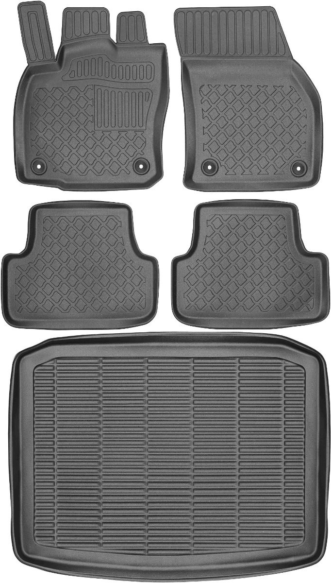 Skoda Karoq CrossoVer 2016- Bagażnik MAX-DYWANIK 911905 + Dywaniki ARISTAR 603076