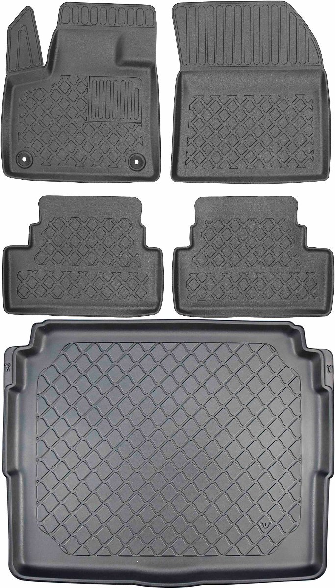 Opel Grandland X CrossoVer od 10.2017r. Bagażnik ARISTAR 193439G + Dywaniki ARISTAR 603439