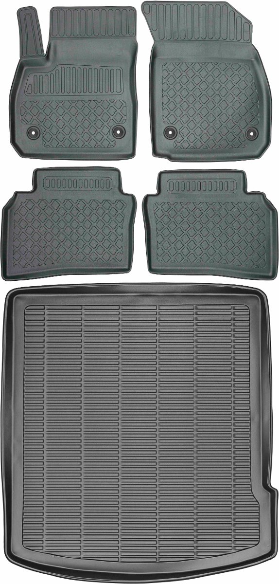 Opel Insignia B Kombi 2017- Bagażnik MAX-DYWANIK 911515 + Dywaniki ARISTAR 603436