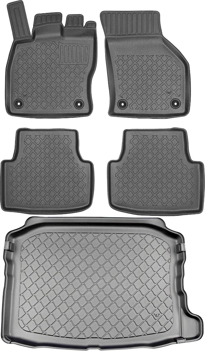 Seat Leon IV Hatchback od 03.2020r. Bagażnik ARISTAR 193082G + Dywaniki ARISTAR 603081