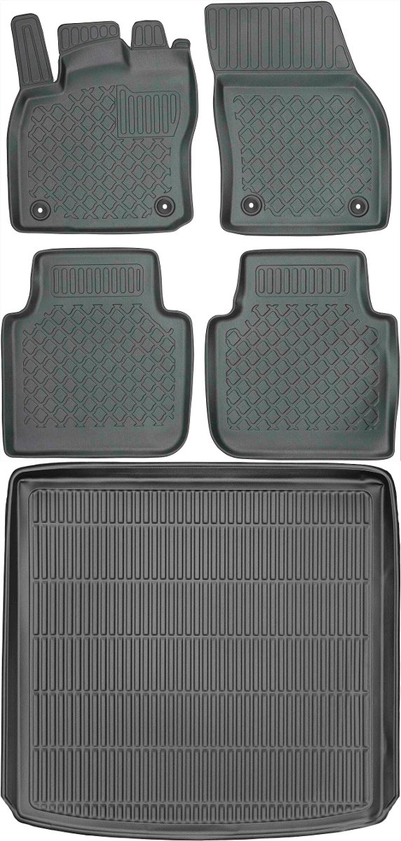 Seat Tarraco SUV 18- Bagażnik MAX-DYWANIK 912326 + Dywaniki ARISTAR 603293