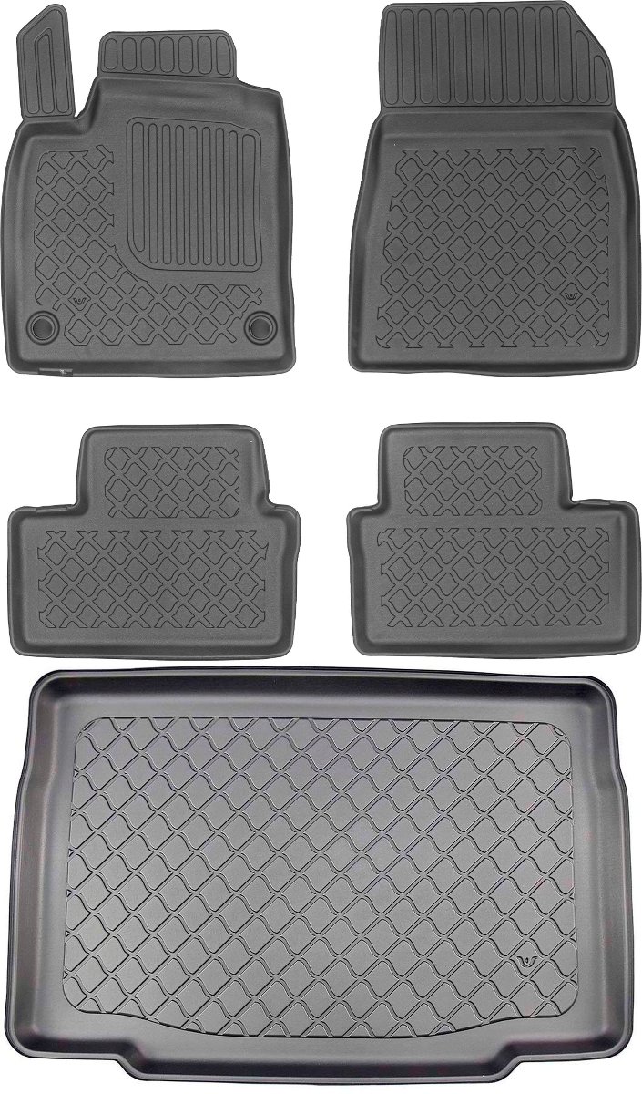 Renault Clio V Hatchback od 09.2019r. Bagażnik ARISTAR 193478G + Dywaniki ARISTAR 603478