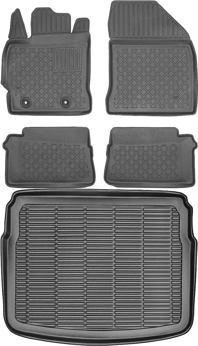 Toyota Auris Hatchback 2013- Bagażnik MAX-DYWANIK 912101 + Dywaniki ARISTAR 603374